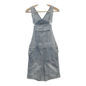 Buffalo David Bitton Denim Short Overalls Shortalls Women’s Size L